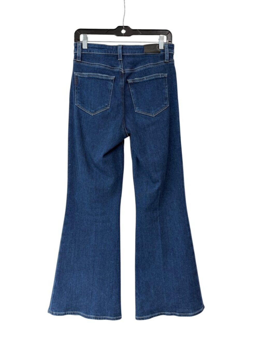 $249 NWT Paige Blue Marciella Marlow Skimmer Flare Denim Jean Pants 27/28.5" - Picture 4 of 9